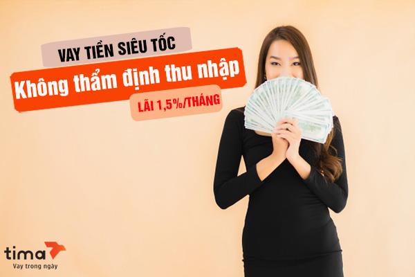 Vay tiền không cần kiểm tra giấy tờ thu nhập