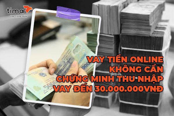 Vay tiền nhanh không cần giấy tờ chứng minh địa chỉ